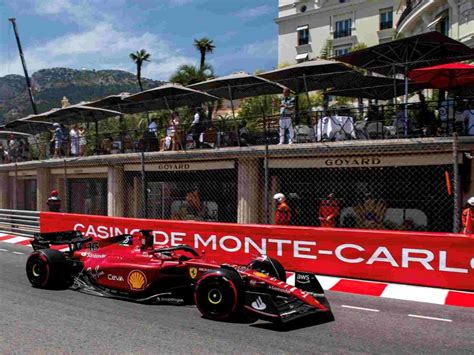 GP von Monaco Rennen Startaufstellung